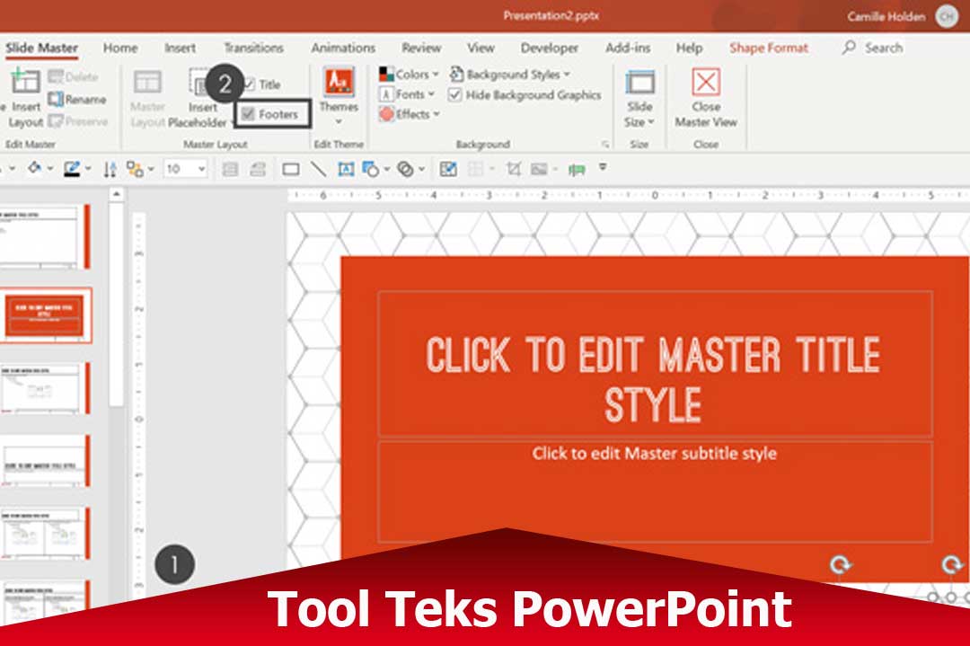 Tool-Teks-PowerPoint Tool Teks PowerPoint