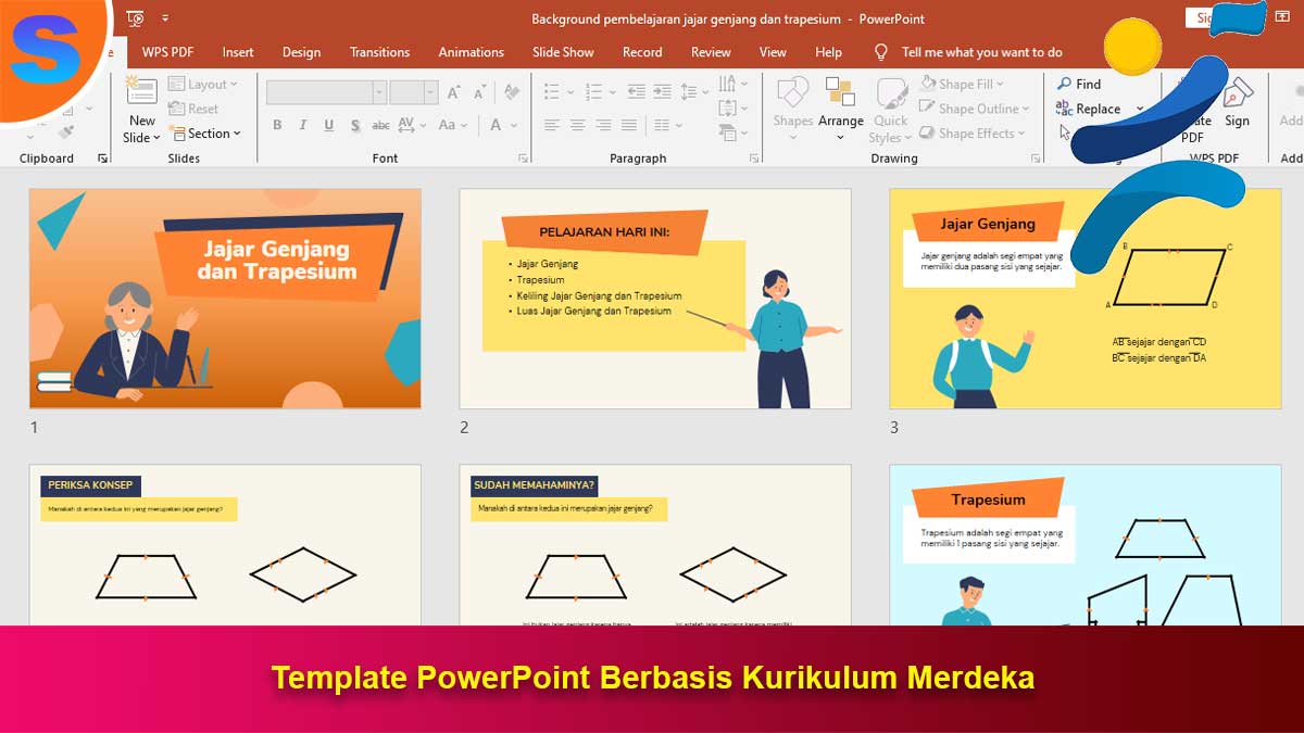 Template PowerPoint Berbasis Kurikulum Merdeka