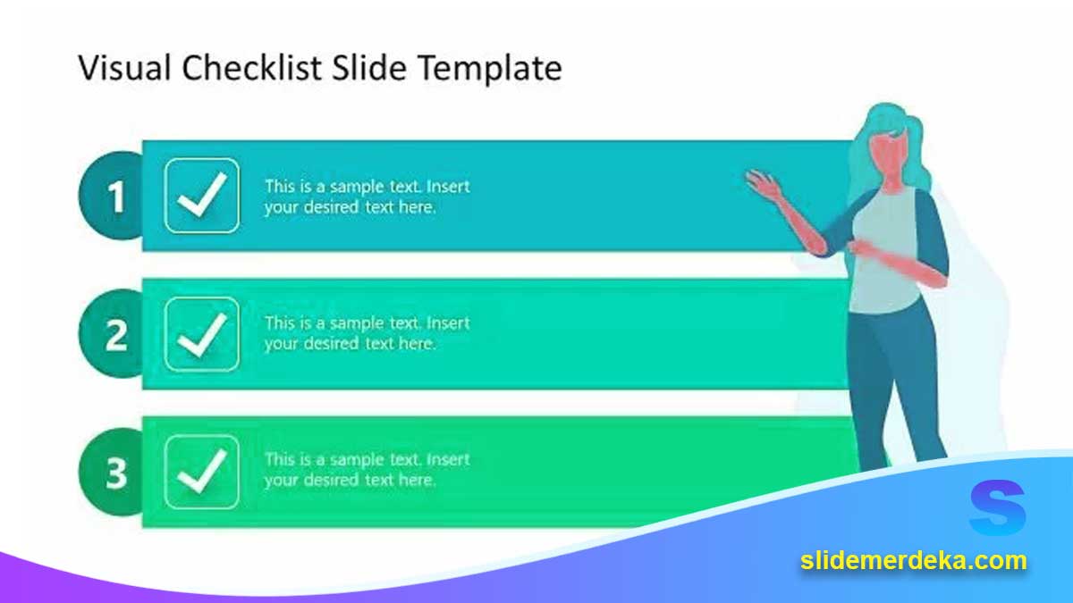 Checklist Slide Siap Pakai Kurang dari 1 Jam