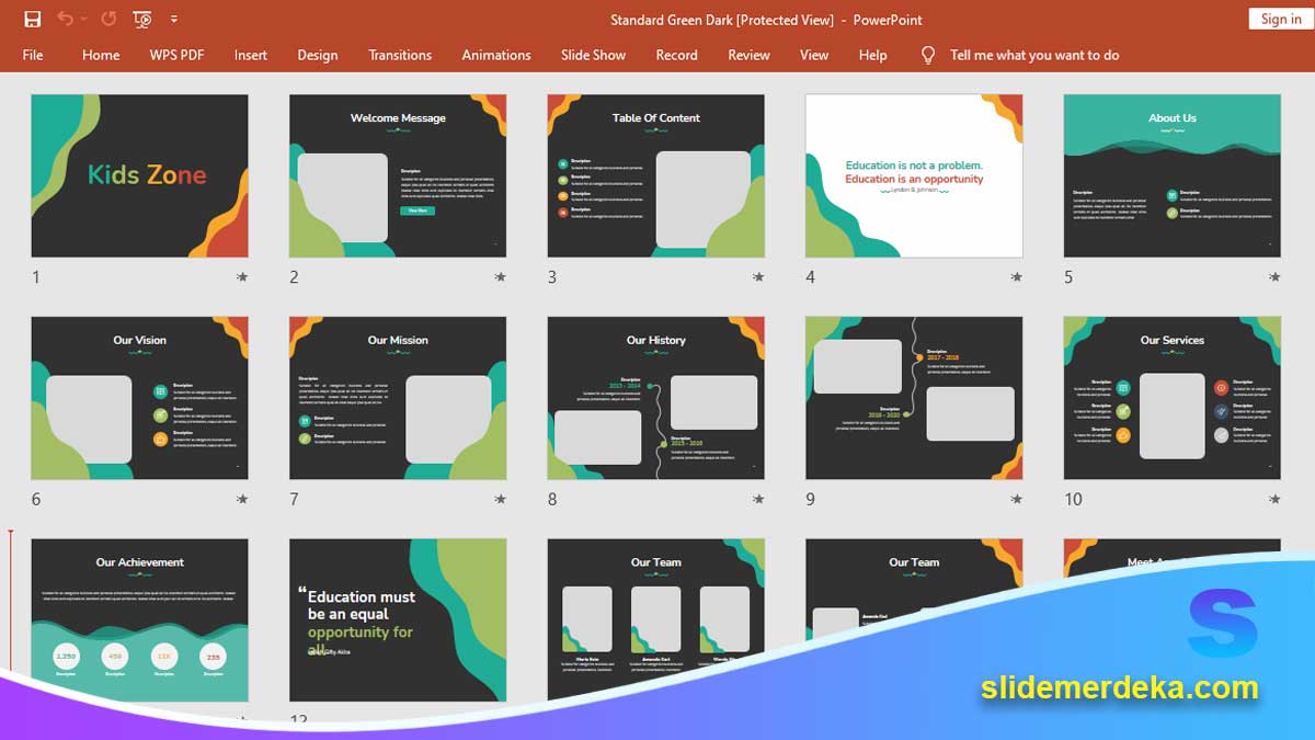 Teknik Transisi Antar Slide