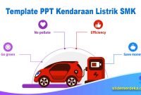 Template PPT Kendaraan Listrik SMK