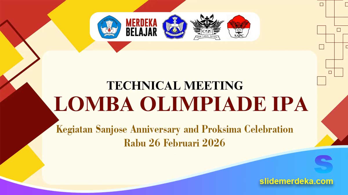 Template PPT SMA untuk Olimpiade Akademik dan Kompetisi Ilmiah