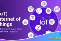 Template PPT Internet of Things (IoT) untuk SMK yang Modern