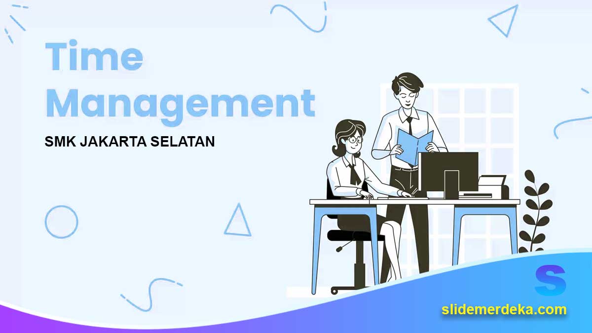 Template PPT Manajemen Waktu untuk Siswa SMK