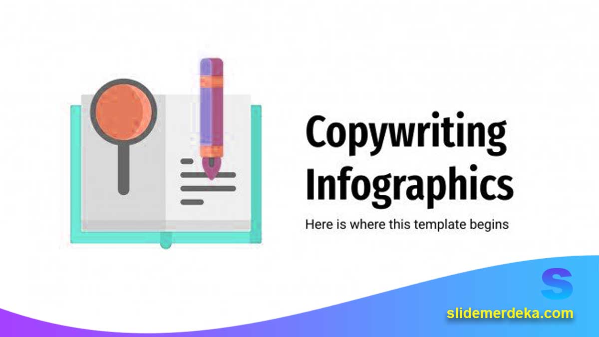 Template PPT Materi Copywriting untuk SMK Bisnis Digital