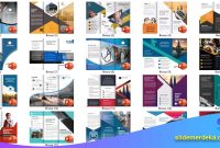 Template PPT Materi Desain Brosur Promosi untuk SMK Multimedia
