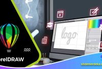 Template PPT Materi Desain Grafis CorelDRAW untuk SMK