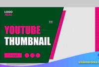 Template PPT Materi Desain Thumbnail YouTube