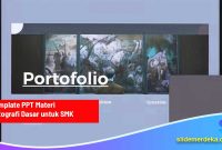 Template PPT Materi Fotografi Dasar untuk SMK