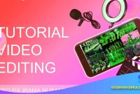 Template PPT Materi Teknik Editing Video untuk SMK Multimedia