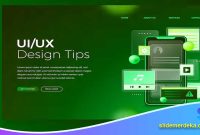 Template PPT Materi UI/UX Design untuk SMK Multimedia
