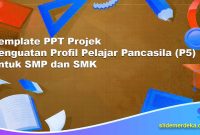 Template PPT Projek Penguatan Profil Pelajar Pancasila (P5) untuk SMP dan SMK
