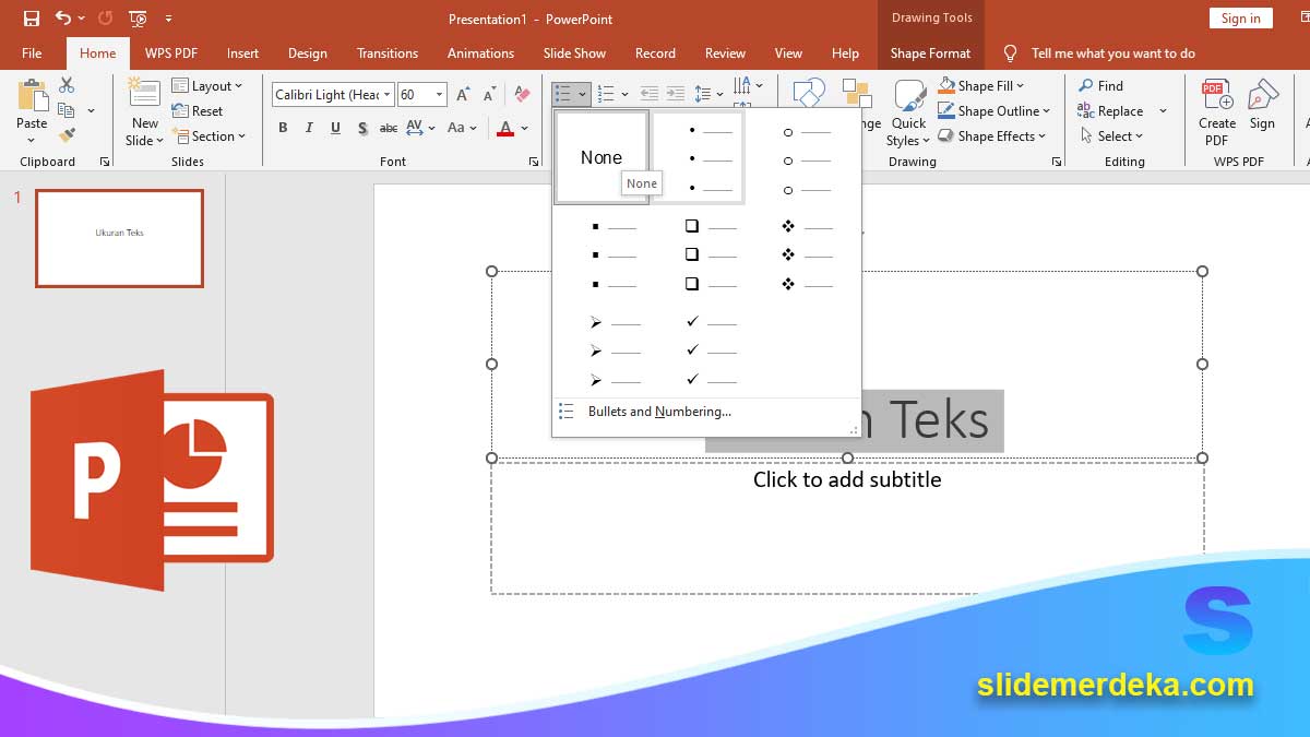 Cara-Membuat-Bullet-dan-Numbering-di-PowerPoint Cara Membuat Bullet dan Numbering di PowerPoint