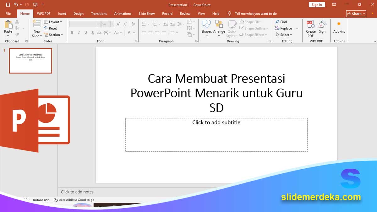 Cara Membuat Presentasi PowerPoint Menarik untuk Guru SD