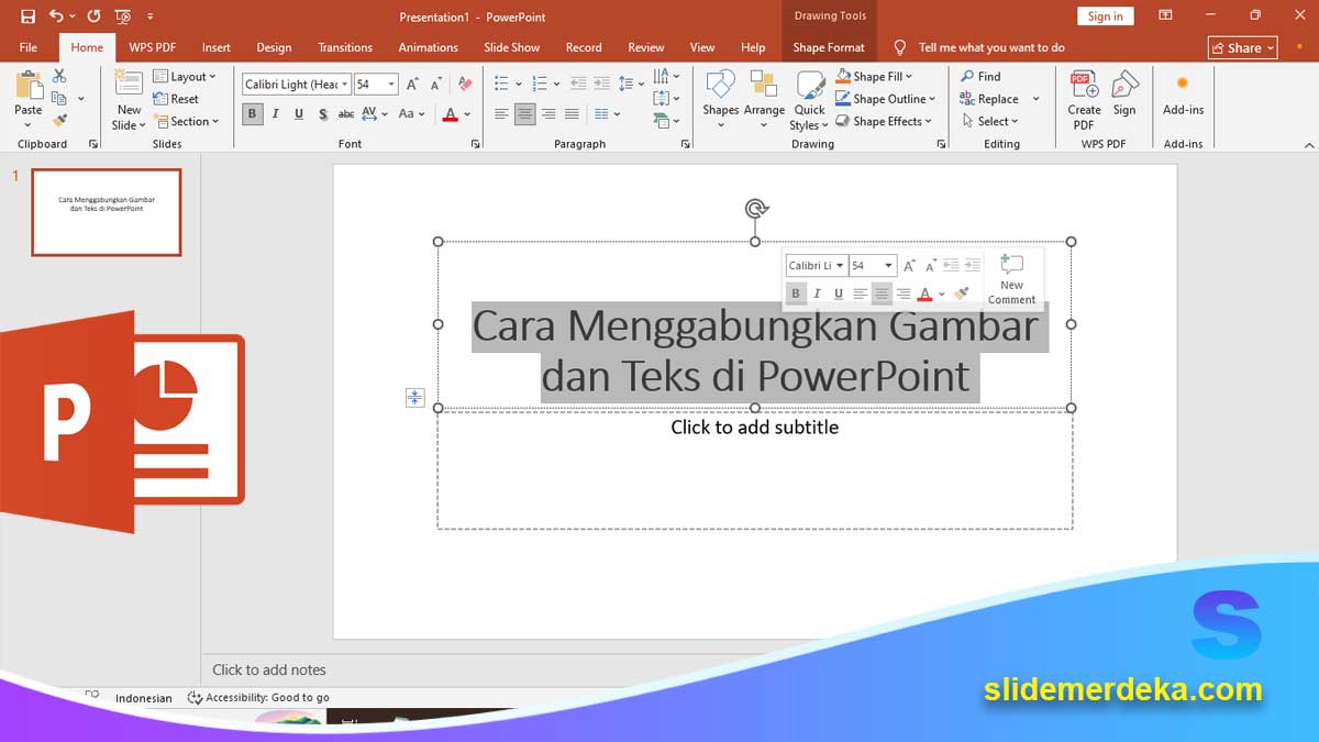 Cara-Menggabungkan-Gambar-dan-Teks-di-PowerPoint Cara Menggabungkan Gambar dan Teks di PowerPoint