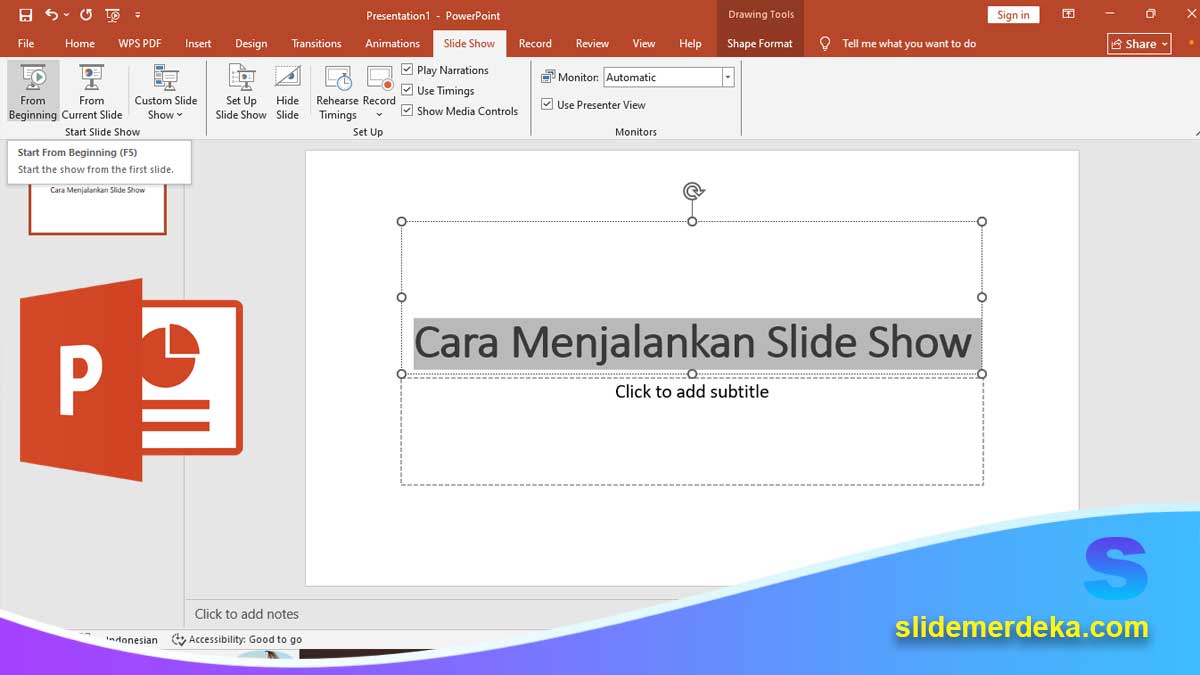 Cara-Menjalankan-Slide-Show-di-PowerPoint Cara Menjalankan Slide Show di PowerPoint