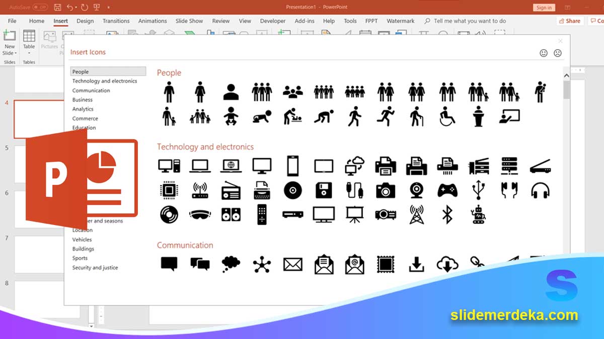 Icon-dan-Ilustrasi-di-PowerPoint Icon dan Ilustrasi di PowerPoint