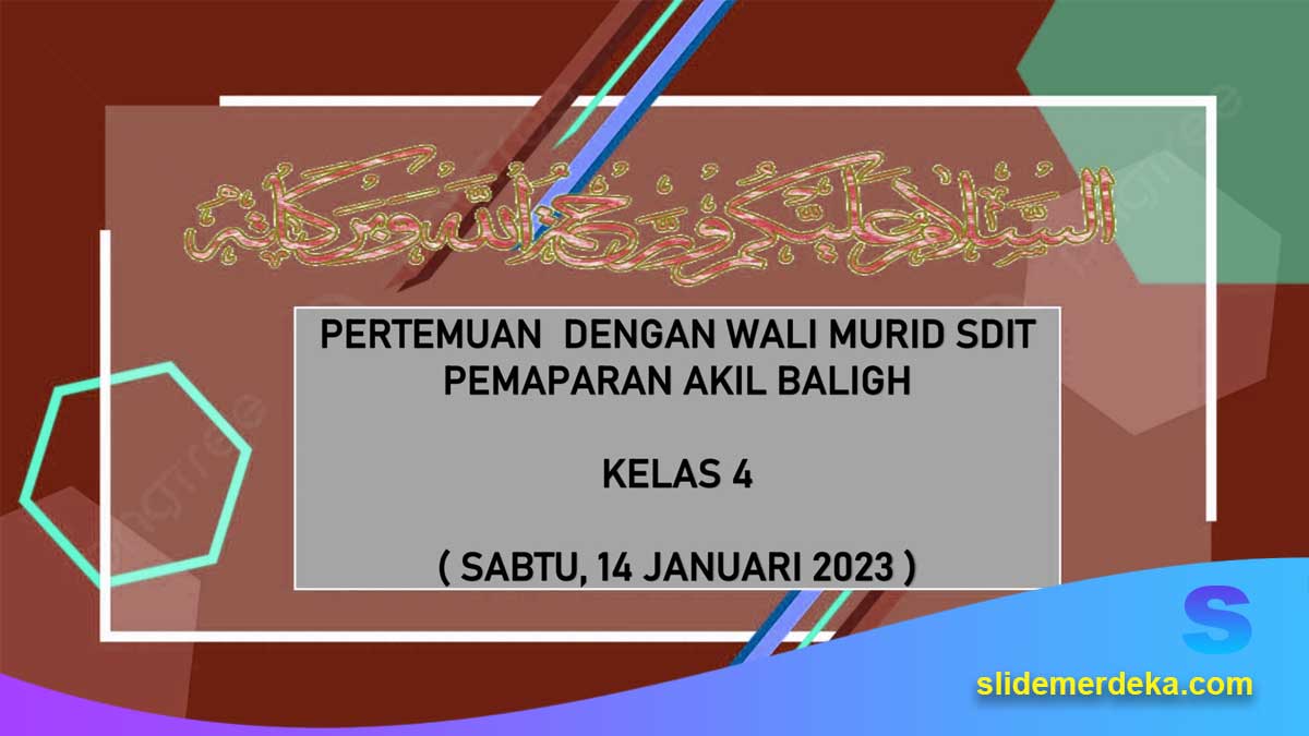 PPT Rapat Wali Murid Komite Sekolah