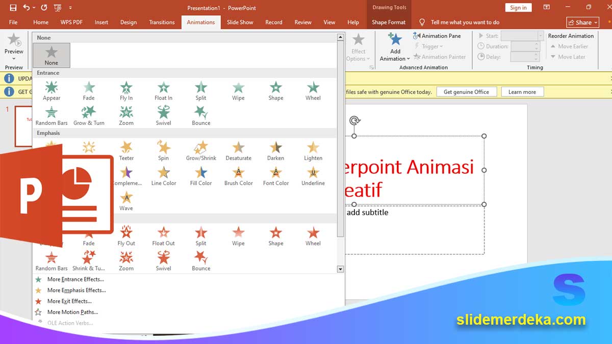 Tutorial-Powerpoint-Animasi-Kreatif Tutorial Powerpoint Animasi Kreatif