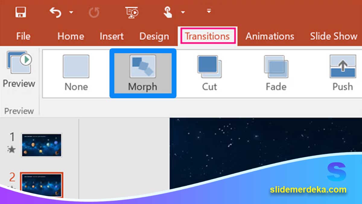 Morph-Transition Morph Transition