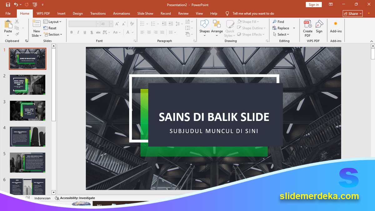 Sains-di-Balik-Slide Sains di Balik Slide