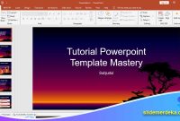 Tutorial-Powerpoint-Template-Mastery Tutorial Powerpoint Template Mastery